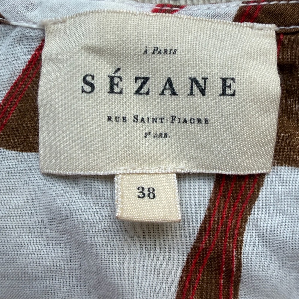 Sézane top, size 38 (size 6 US)